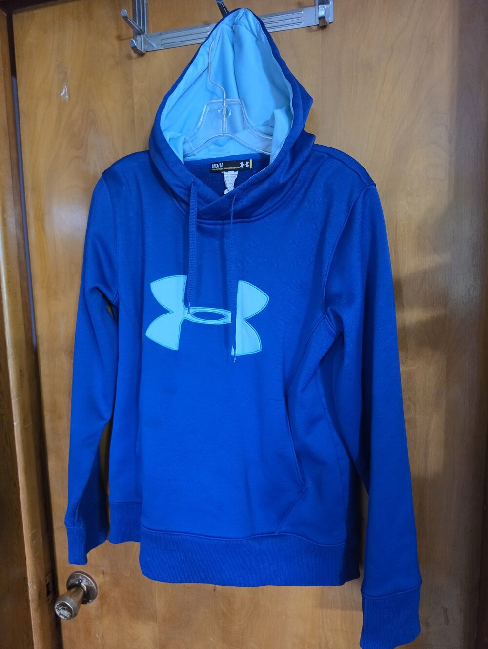 Womens? Med Under Armour Pullover Fleece Lined Hoodie Jacket